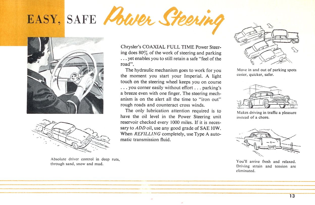1955 Chrysler Imperial Owners Manual Page 33